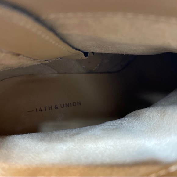 New! 14th & Union Block Heel Gray Bootie 6 1/2 - Picture 8 of 13